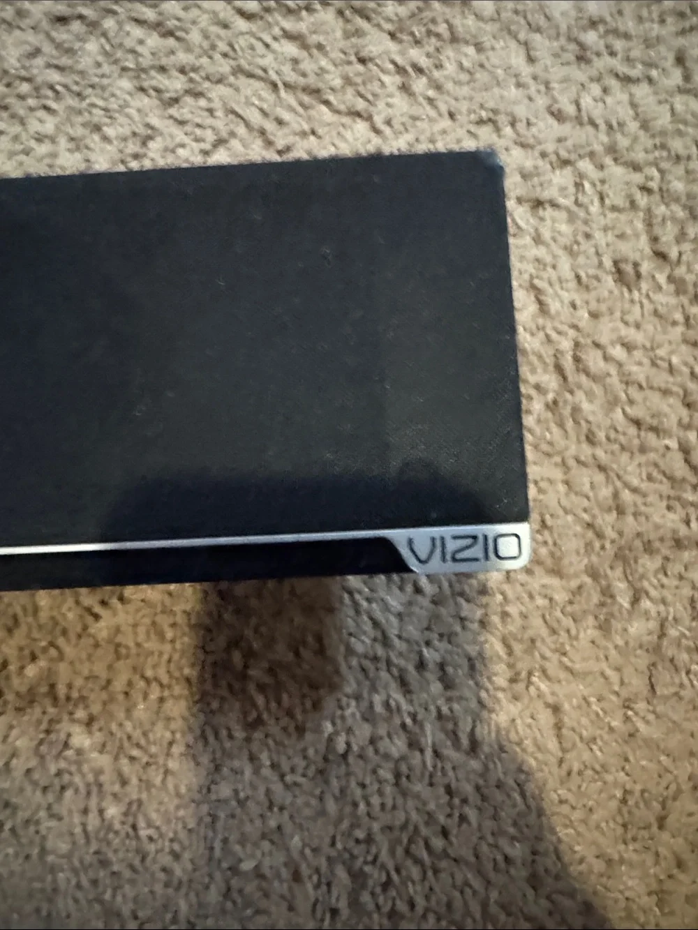 Vizio Black Slim Fabric Soundbar Accent Beam